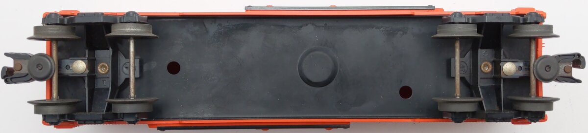 Lionel 6464-500 O Gauge 1970 Special Orange Timken Boxcar EX