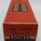 Lionel 6417 Vintage O Pennsylvania N5C Caboose w/o "NYC Zone"  #536417 - RARE LN/Box