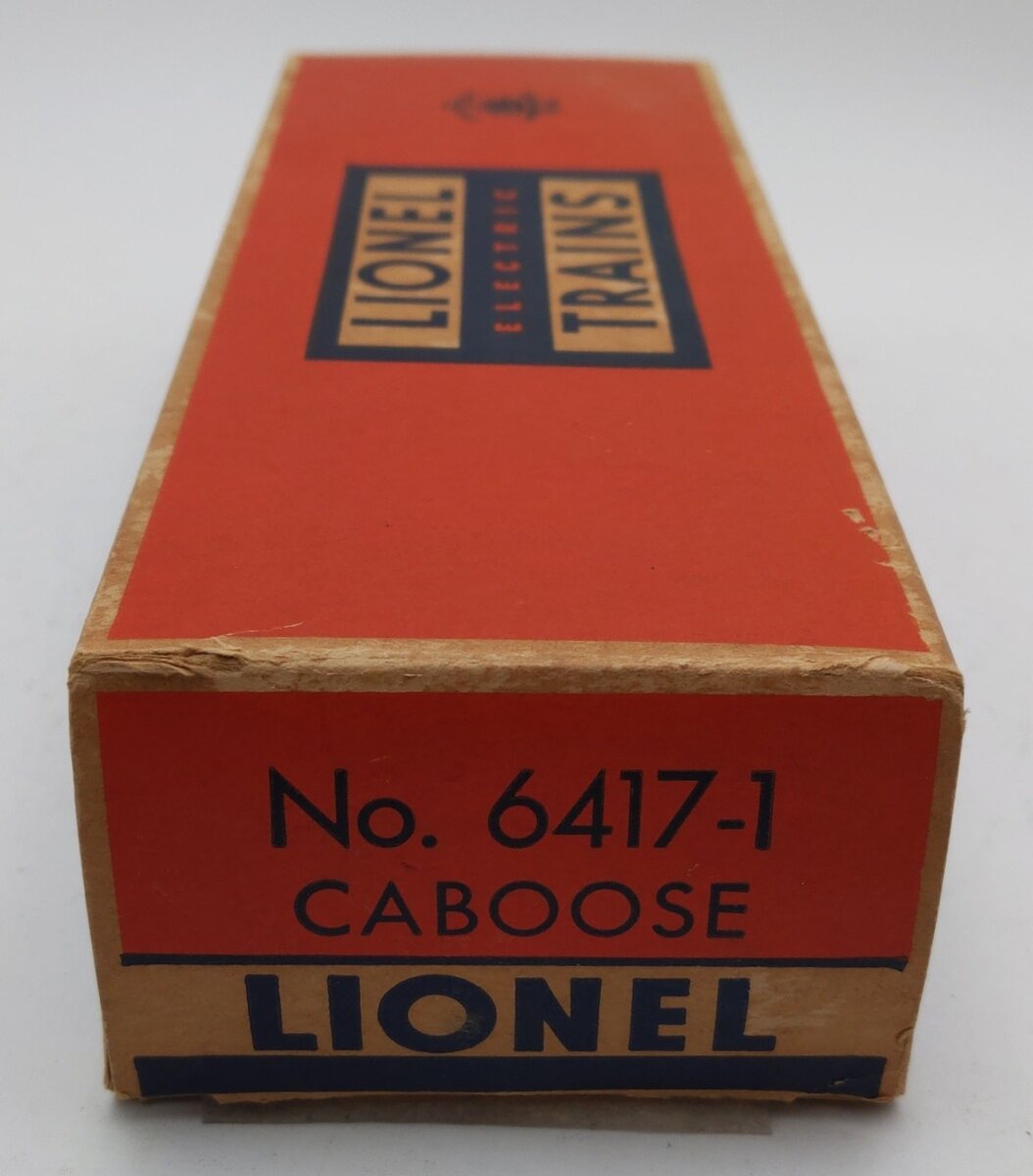 Lionel 6417 Vintage O Pennsylvania N5C Caboose w/o "NYC Zone"  #536417 - RARE LN/Box