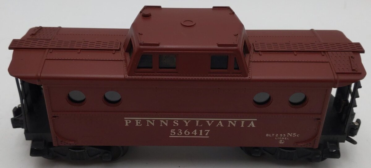Lionel 6417 Vintage O Pennsylvania N5C Caboose w/o "NYC Zone"  #536417 - RARE LN/Box