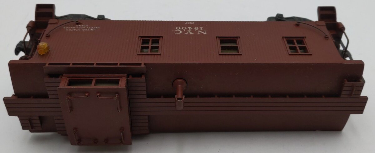 Lionel 2957 Vintage O Prewar New York Central Diecast Metal Illuminated Caboose VG