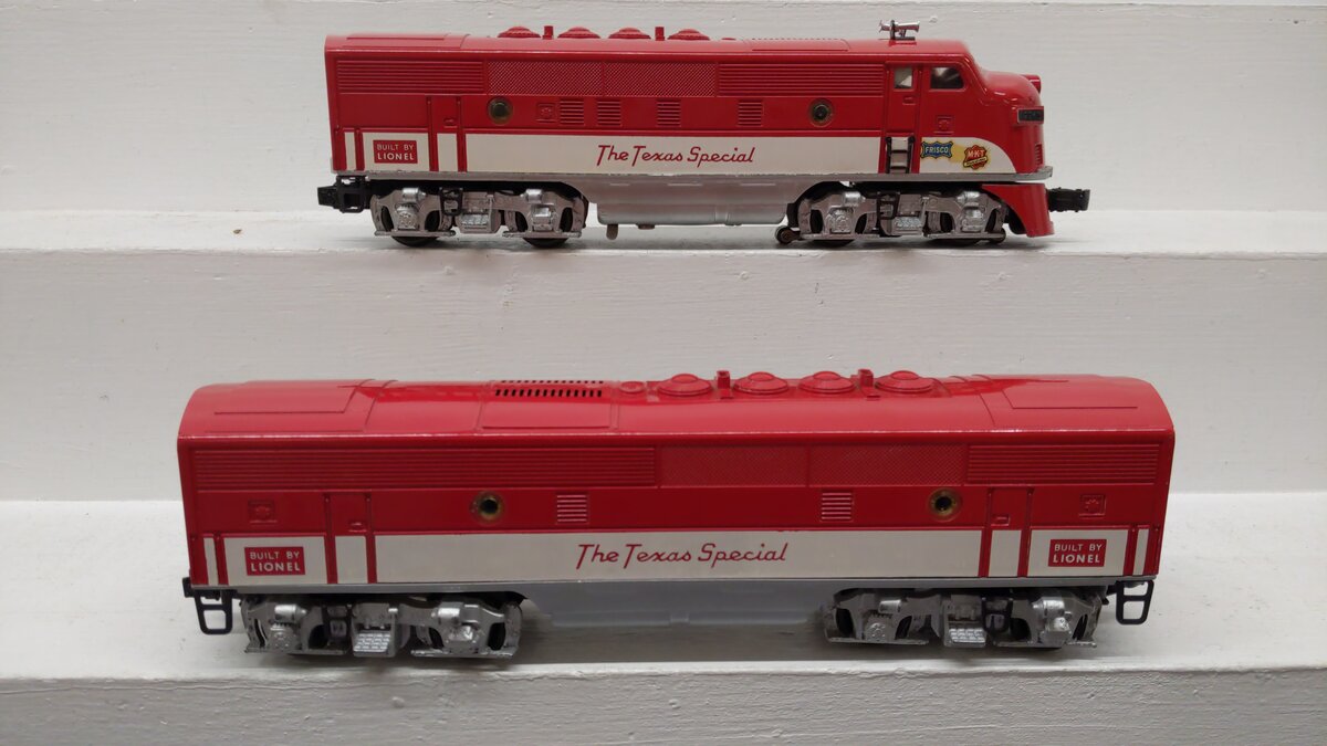 Lionel 2245 Vintage O Gauge Texas Special F-3 AB Diesel Set LN/Box