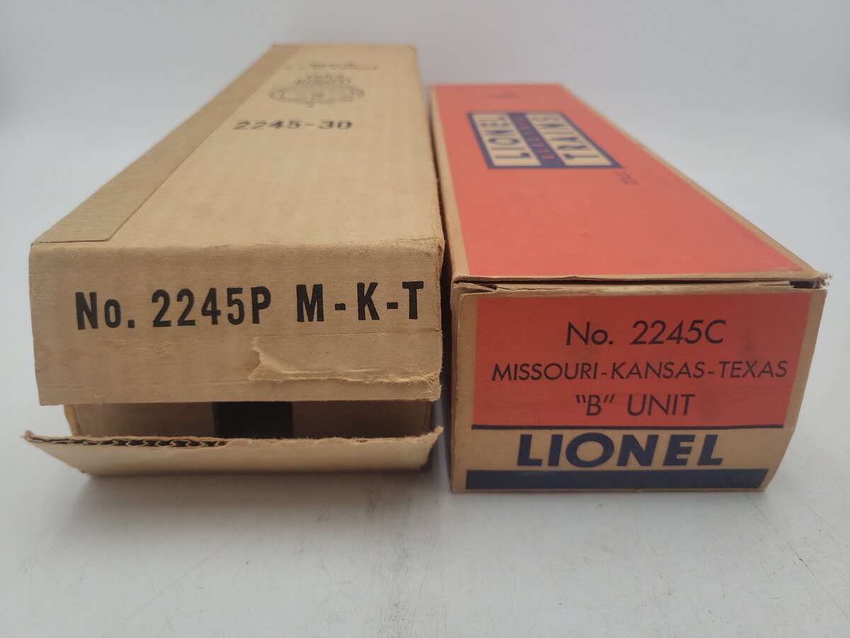 Lionel 2245 Vintage O Gauge Texas Special F-3 AB Diesel Set LN/Box