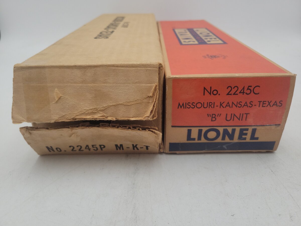 Lionel 2245 Vintage O Gauge Texas Special F-3 AB Diesel Set LN/Box