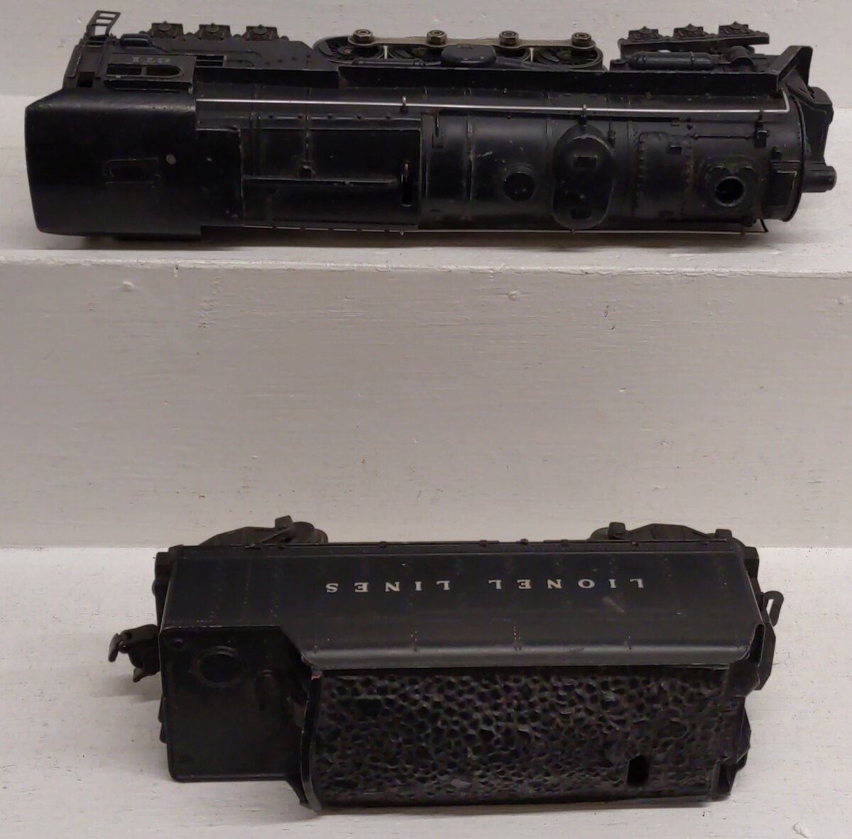 Lionel 671 Vintage O 6-8-6 Diecast Steam Turbine Locomotive w/671W Tender VG