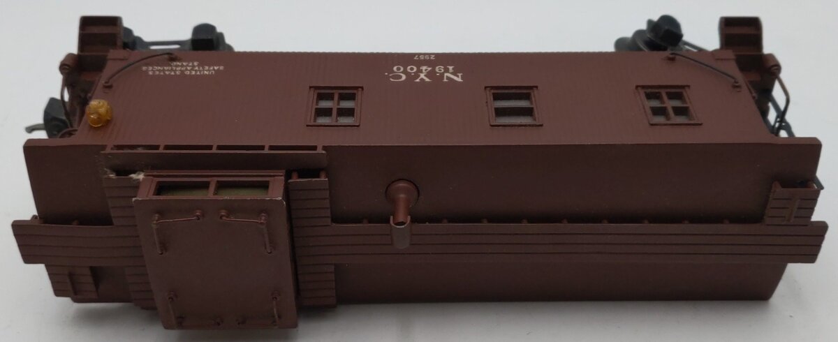 Lionel 2957 Vintage O Prewar New York Central Diecast Metal Illuminated Caboose VG