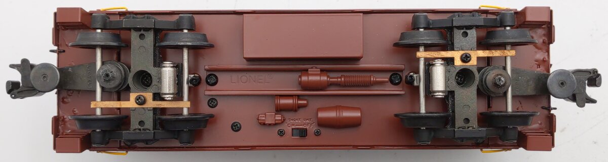 Lionel 6-51702 O Gauge BRASS Pennsylvania N-8 Smoking Caboose #478039 EX/Box