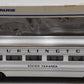 Lionel 6-9580 O Gauge Burlington Aluminum "Silver Veranda" Observation Car EX/Box