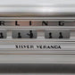 Lionel 6-9580 O Gauge Burlington Aluminum "Silver Veranda" Observation Car EX/Box