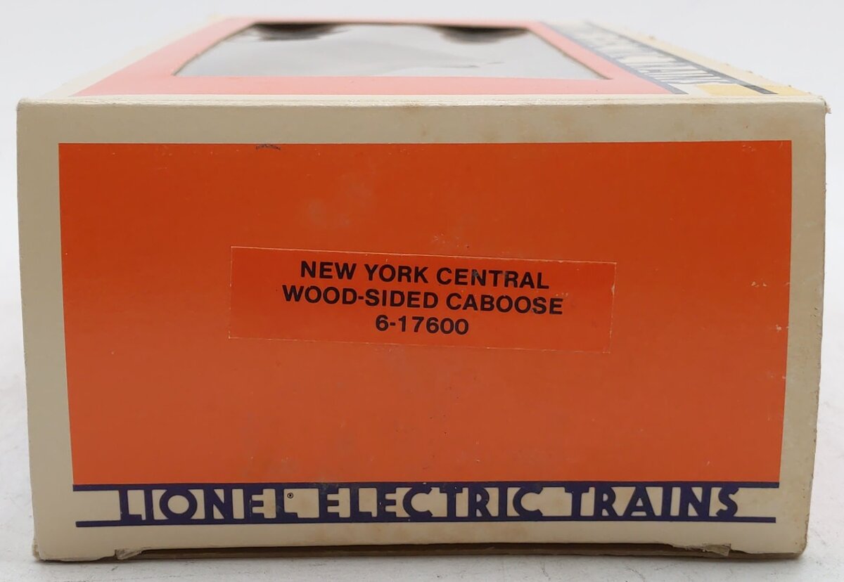 Lionel 6-17600 O Gauge New York Central Woodside Illuminated Caboose #17600 EX/Box