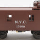 Lionel 6-17600 O Gauge New York Central Woodside Illuminated Caboose #17600 EX/Box