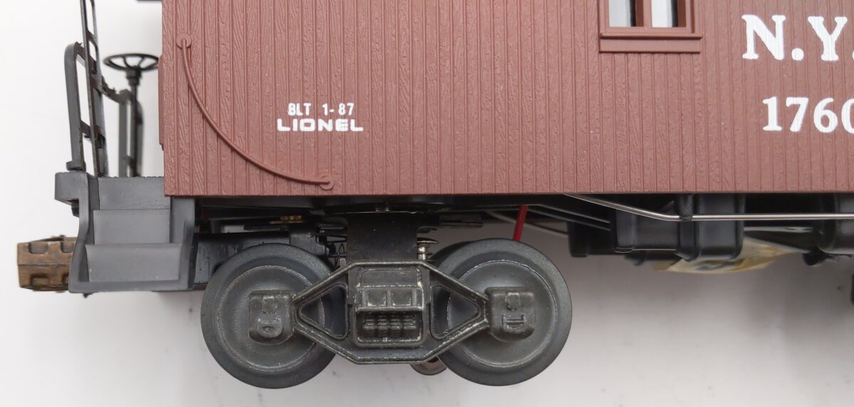 Lionel 6-17600 O Gauge New York Central Woodside Illuminated Caboose #17600 EX/Box