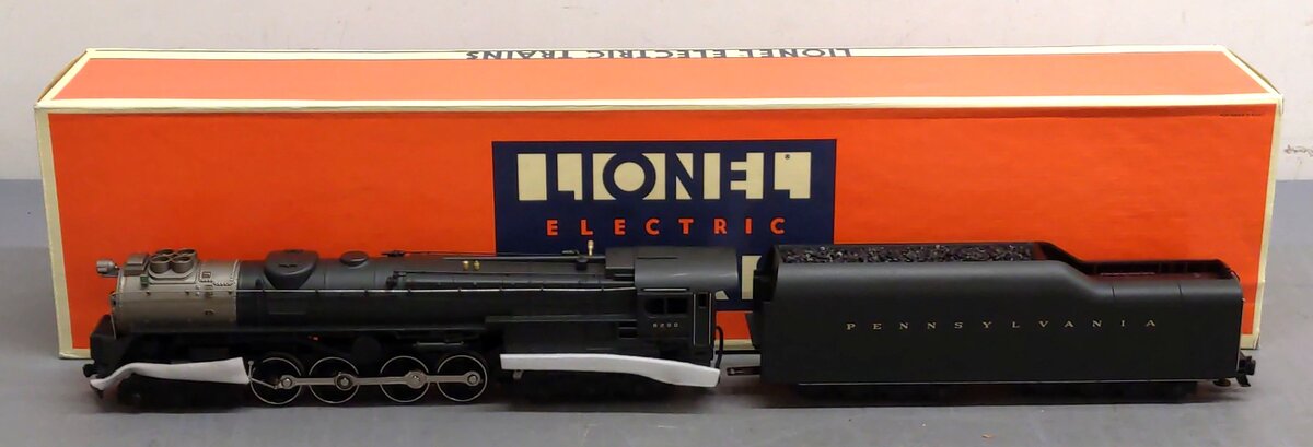 Lionel 6-18010 O PRR 6-8-6 Turbine Steam Locomotive & Tender with RS #6200 EX/Box