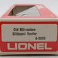 Lionel 6-9856 O Gauge Old Milwaukee Beer Billboard Reefer Car EX/Box