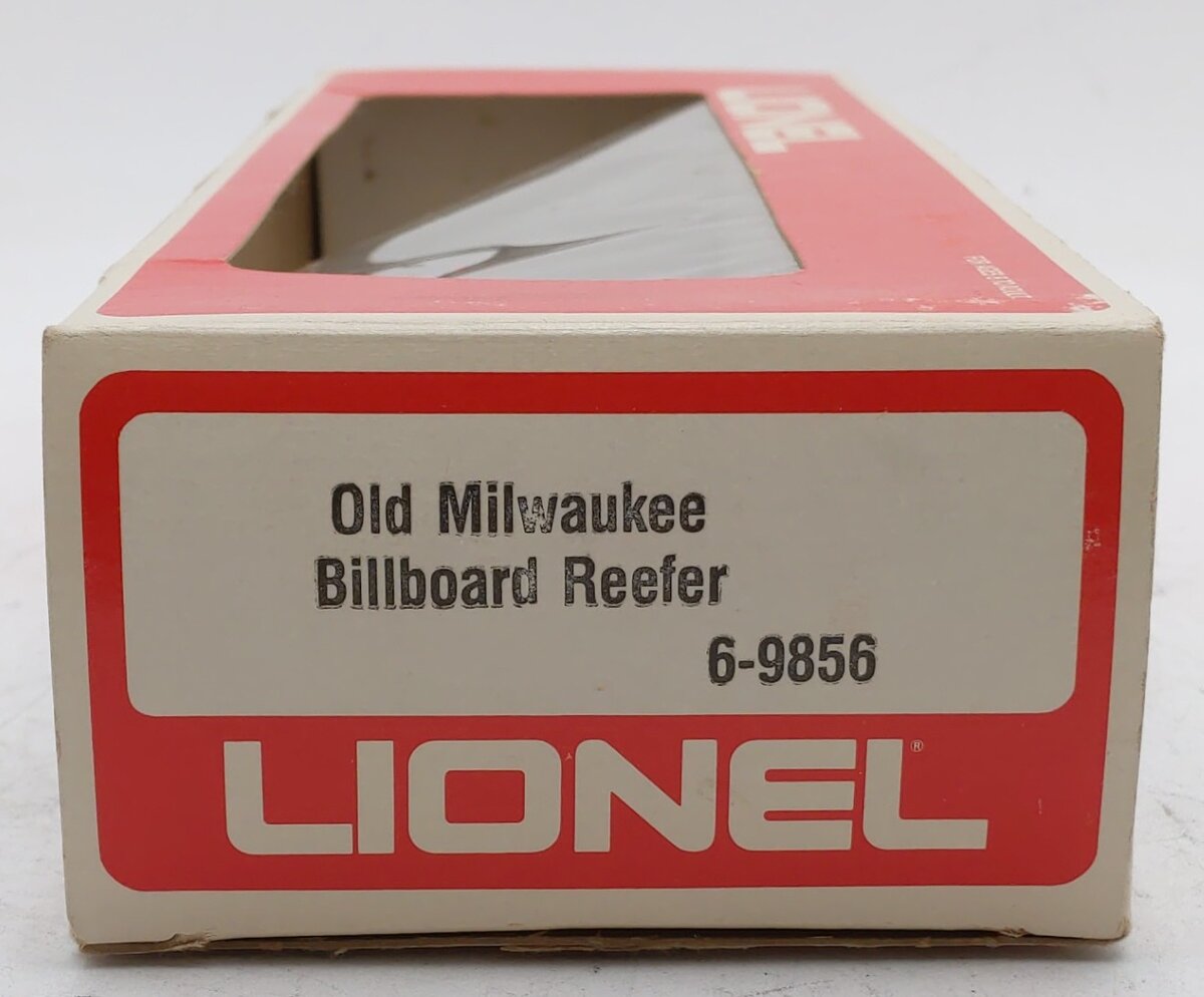 Lionel 6-9856 O Gauge Old Milwaukee Beer Billboard Reefer Car EX/Box