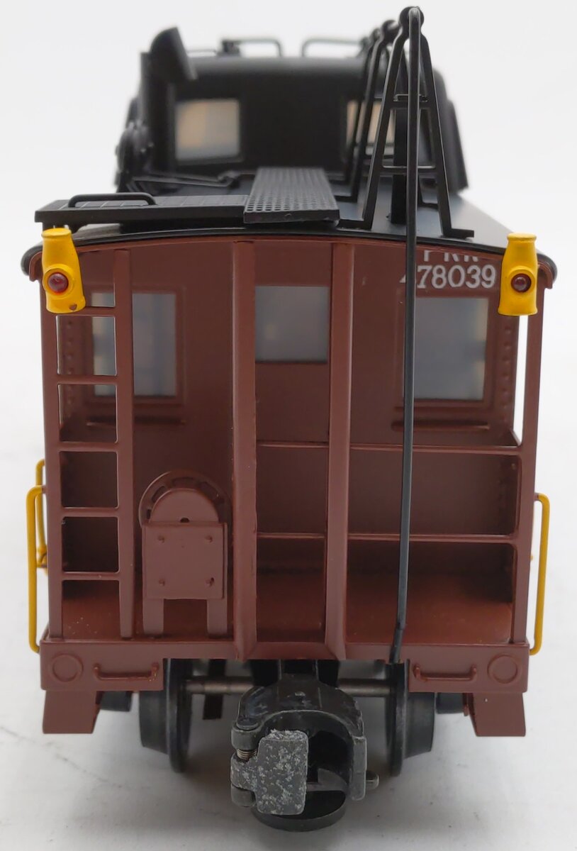 Lionel 6-51702 O Gauge BRASS Pennsylvania N-8 Smoking Caboose #478039 EX/Box