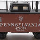 Lionel 6-51702 O Gauge BRASS Pennsylvania N-8 Smoking Caboose #478039 EX/Box