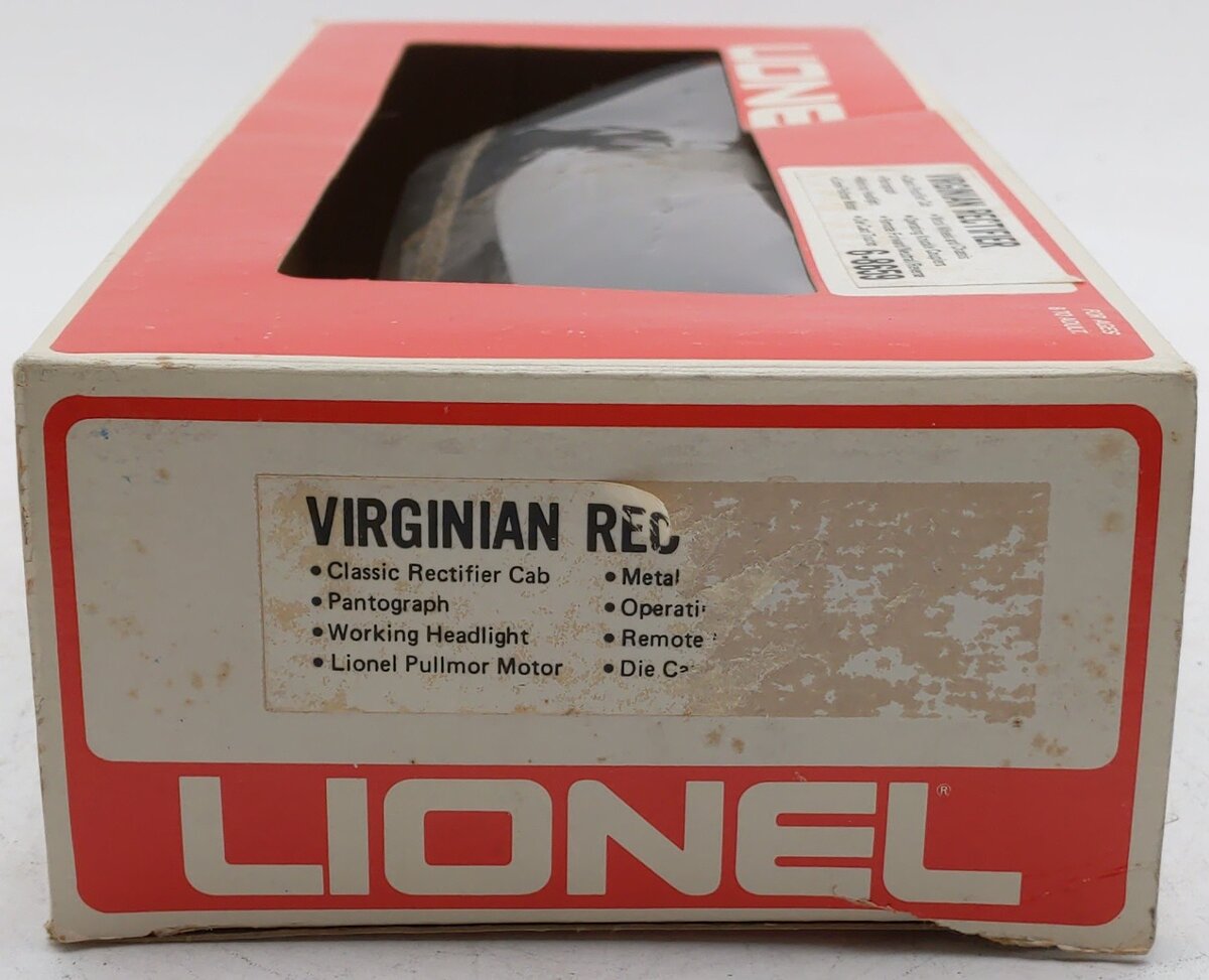 Lionel 6-8659 O Gauge Virginian Rectifier Electric Locomotive #8659 EX/Box