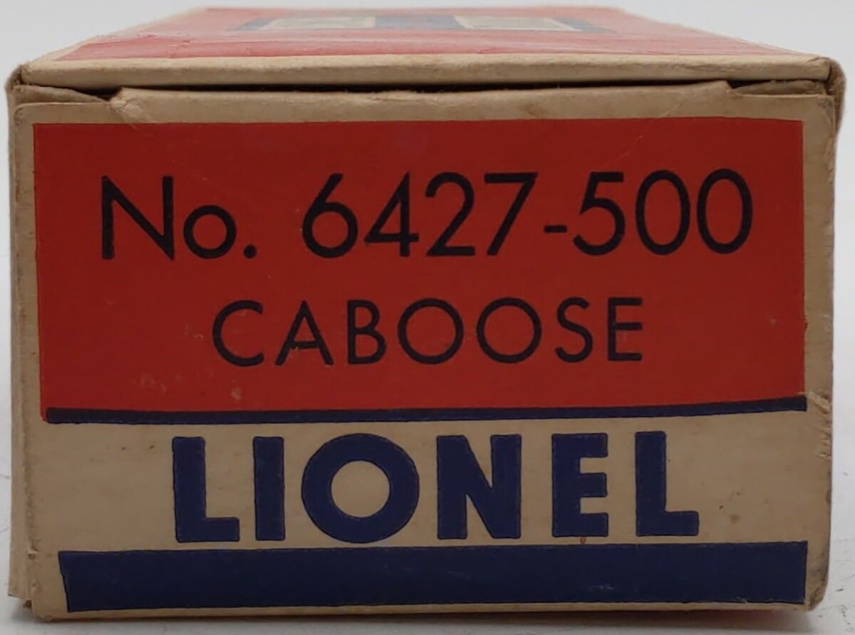 Lionel 6427-500 Vintage O Pennsylvania Blue Girls N5C Porthole Caboose VG/Box