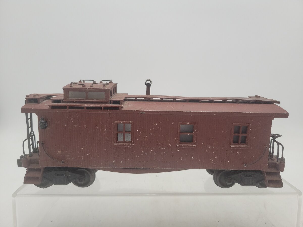 Lionel 2957 Vintage O Prewar New York Central Diecast Metal Illuminated Caboose/Box