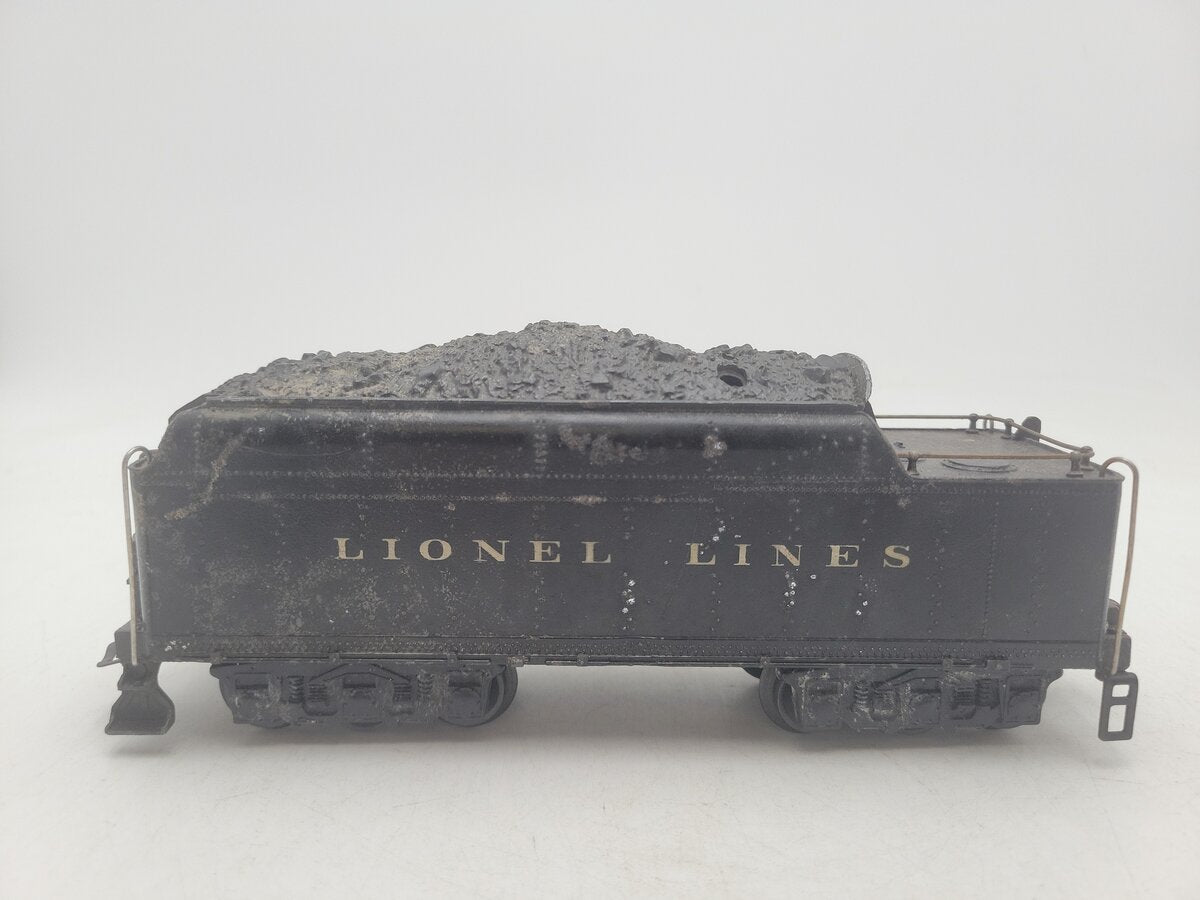 Lionel 2226W Vintage O Diecast Operating Whistle Tender