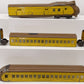 Lionel 752 Vintage O Union Pacific M10000 Streamliner Set - Yellow & Brown