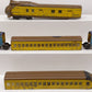 Lionel 752 Vintage O Union Pacific M10000 Streamliner Set - Yellow & Brown