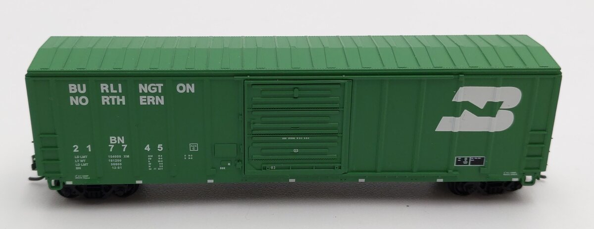 InterMountain 67504-18 N Scale Burlington Northern Boxcar #217745 LN/Box