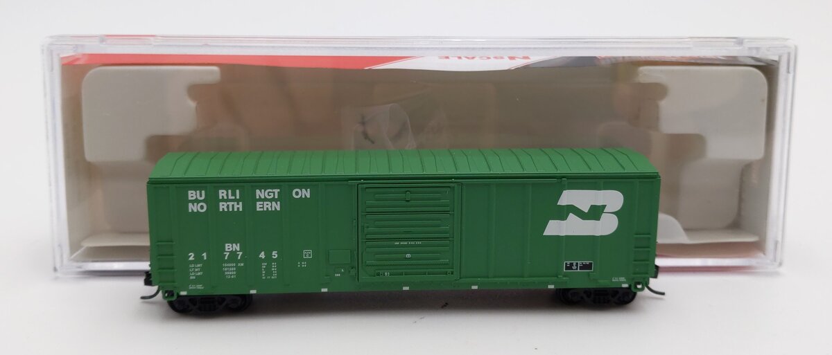 InterMountain 67504-18 N Scale Burlington Northern Boxcar #217745 LN/Box