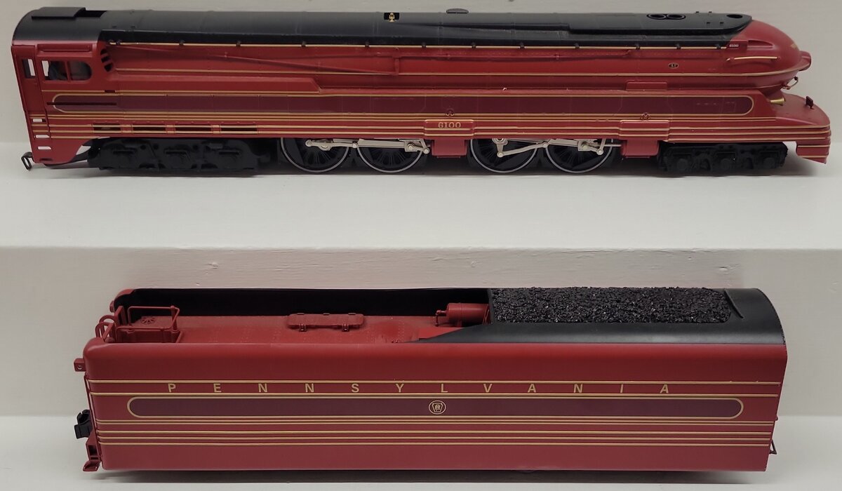 Lionel 2131040 O Gauge PRR S1 Tuscan Steam Locomotive & Tender #6100 w LEGACY EX/Box