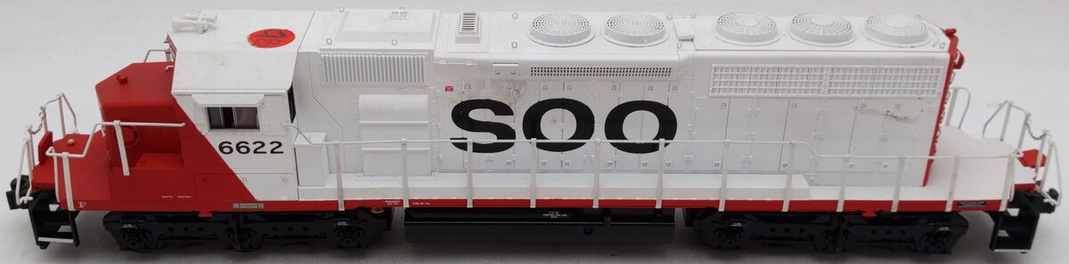Lionel 6-28523 O Gauge Soo Line SD40-2 Diesel Locomotive w/TMCC #6622 VG/Box