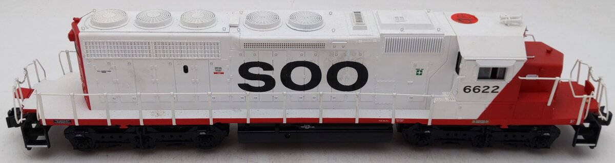 Lionel 6-28523 O Gauge Soo Line SD40-2 Diesel Locomotive w/TMCC #6622 VG/Box