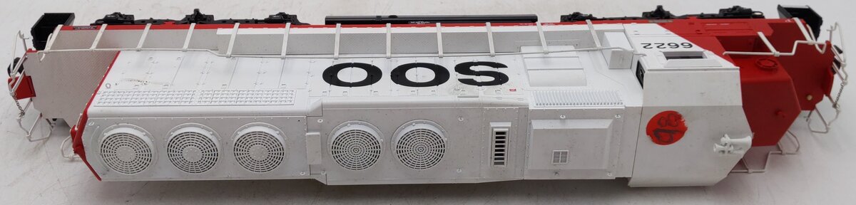Lionel 6-28523 O Gauge Soo Line SD40-2 Diesel Locomotive w/TMCC #6622 VG/Box