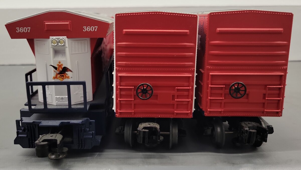 Lionel 2023030 O Gauge Budweiser Delivery LionChief Train Set EX/Box