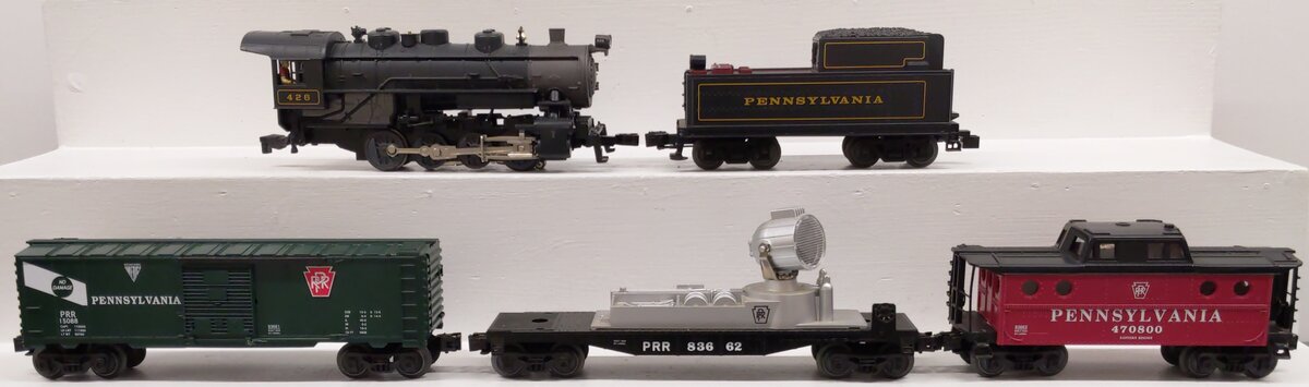 Lionel 6-83072 O Gauge Pennsylvania "Keystone Special" Lionchief Steam Train Set EX/Box
