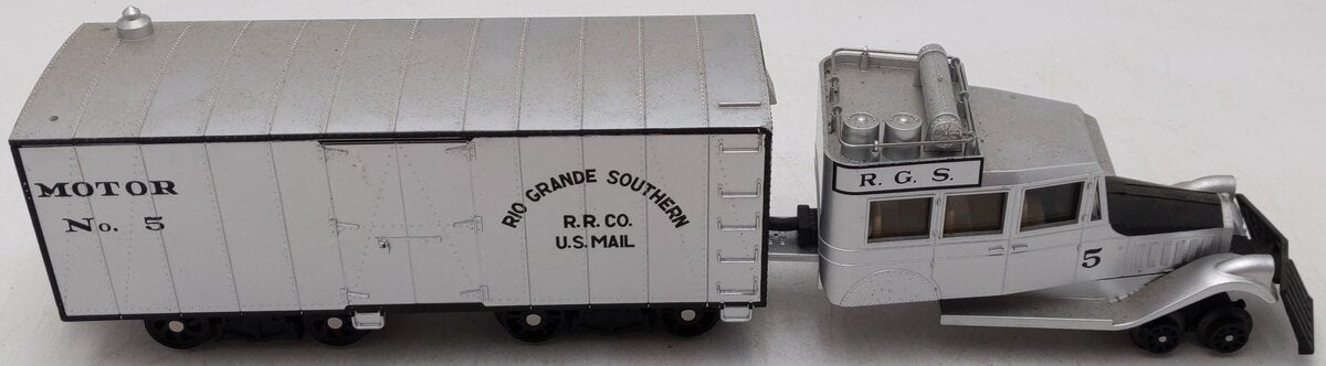 MTH 30-2154-0 O Gauge RGS Galloping Goose Electric Locomotive #5 w/Horn Cab EX/Box