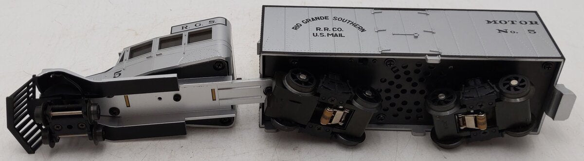 MTH 30-2154-0 O Gauge RGS Galloping Goose Electric Locomotive #5 w/Horn Cab EX/Box
