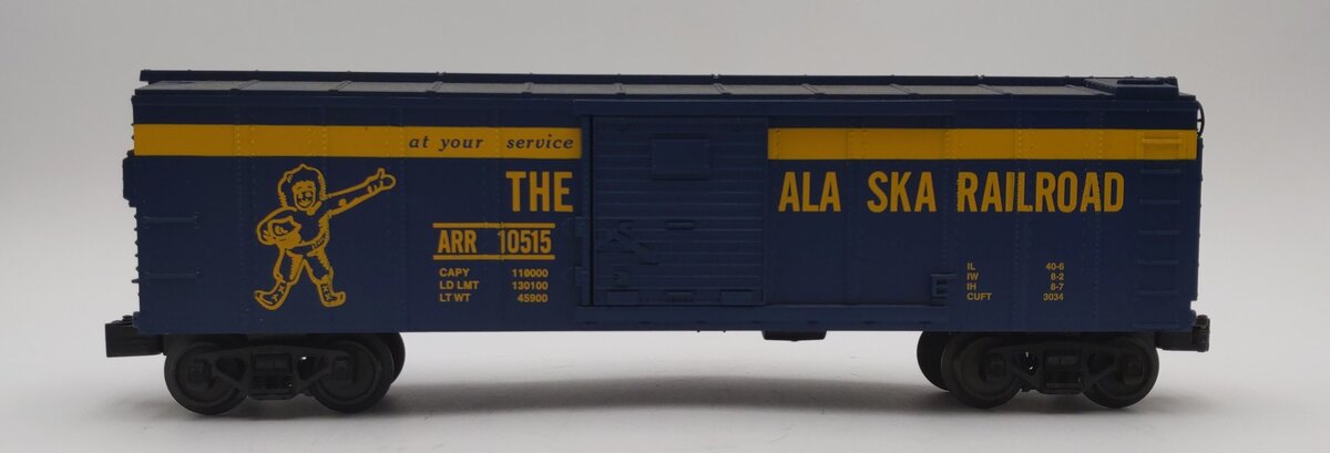 MTH 30-71056 O Alaska Railroad 40' Boxcar #10515 EX