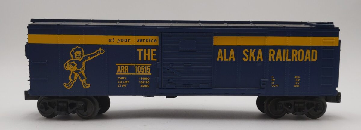 MTH 30-71056 O Alaska Railroad 40' Boxcar #10515 EX