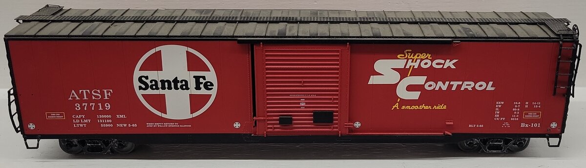 Lionel 2026392 O Santa Fe 60' Single Door Boxcar #37719