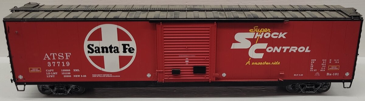 Lionel 2026392 O Santa Fe 60' Single Door Boxcar #37719