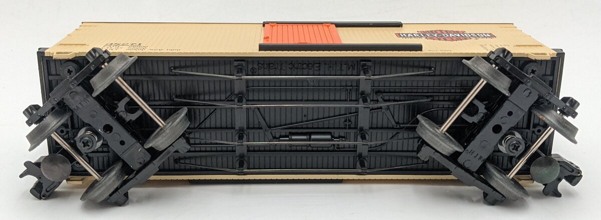 MTH 30-74579 O Gauge Harley-Davidson 34' Box Car -19th Century LN
