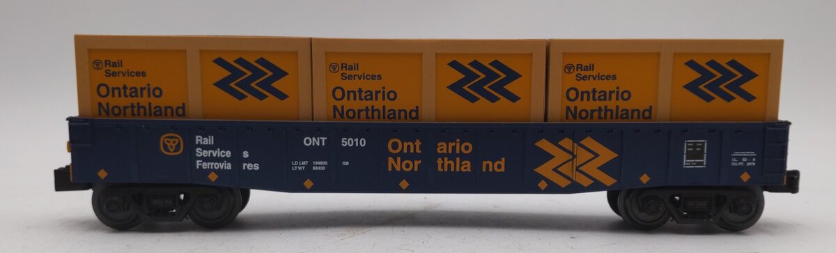 MTH 30-72154 O Ontario & Northland Gondola with Crate Load #5010        EX