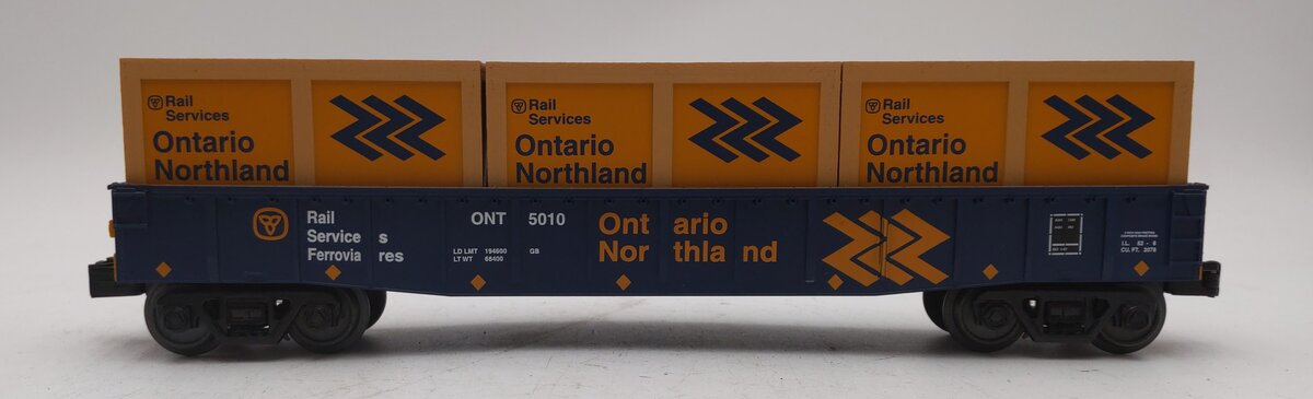 MTH 30-72154 O Ontario & Northland Gondola with Crate Load #5010        EX