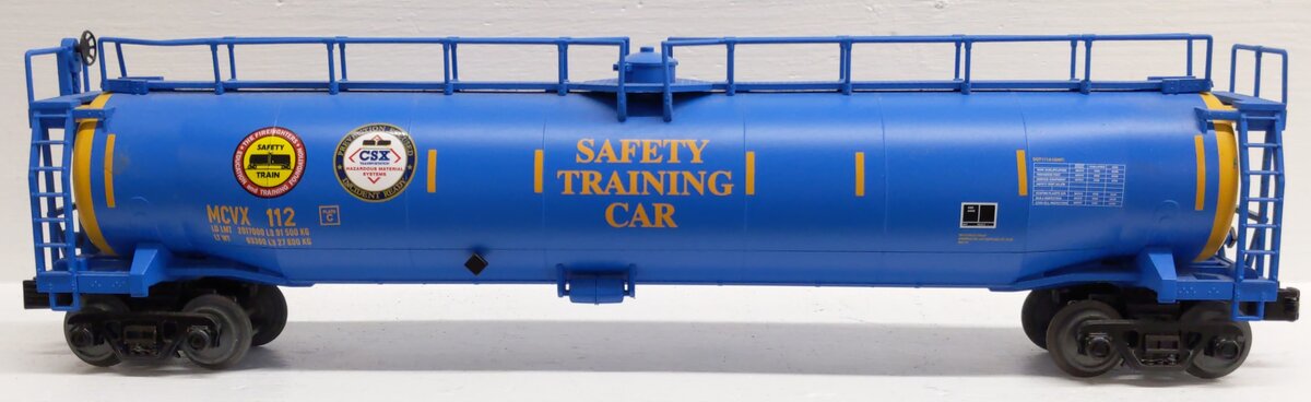 MTH 30-73505 O Gauge CSX RailKing 33,000G Tank Car #112 EX