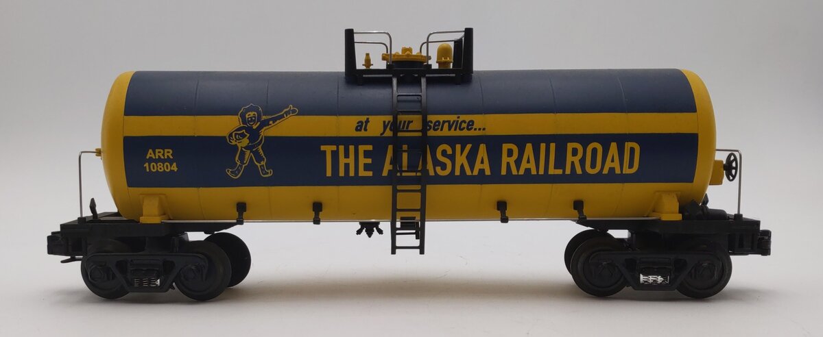 MTH 30-73133 O Gauge Alaska Modern Single Dome Tank Car #10804 EX