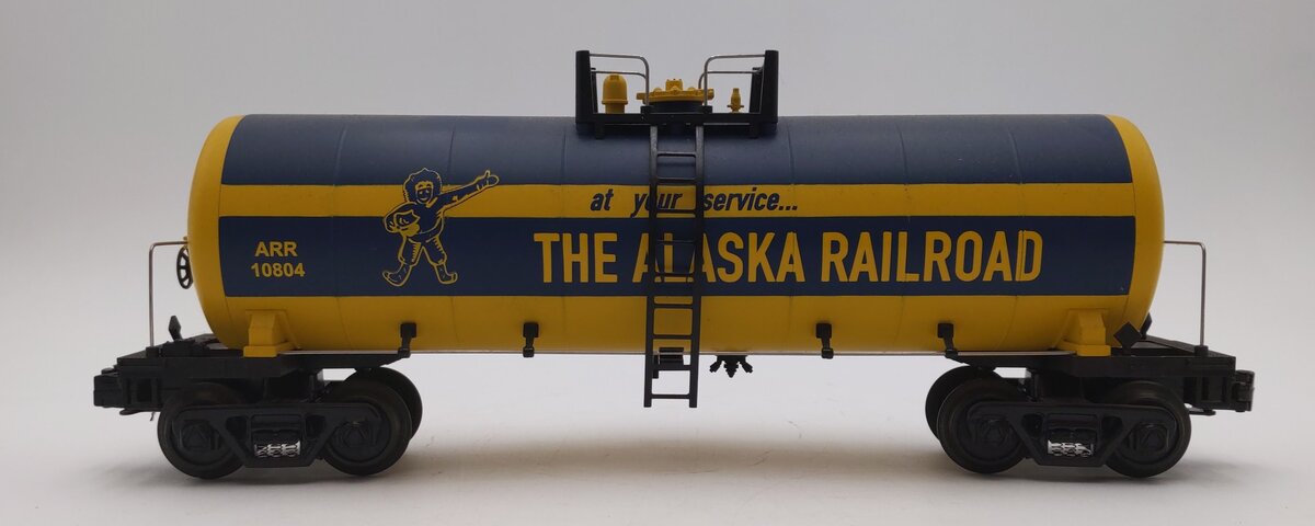 MTH 30-73133 O Gauge Alaska Modern Single Dome Tank Car #10804 EX
