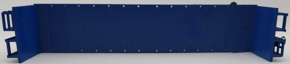 MTH 30-76713 O Alaska Pipeline Flat Car with Bulkheads and Pipe Load #50018 EX
