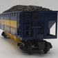 MTH 30-75642 O Alaska 4-Bay Hopper Car #14219 VG