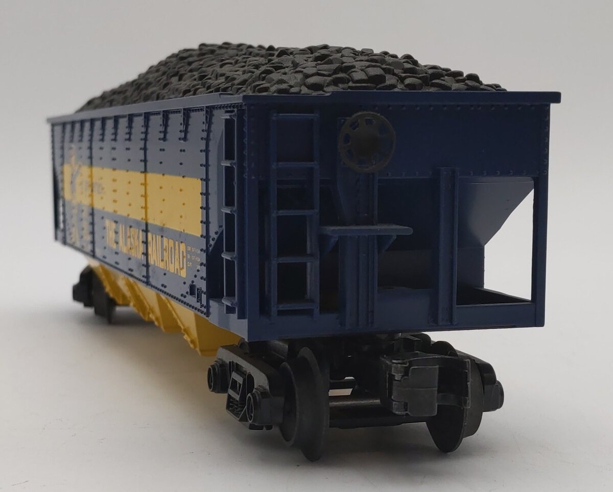 MTH 30-75642 O Alaska 4-Bay Hopper Car #14219 VG